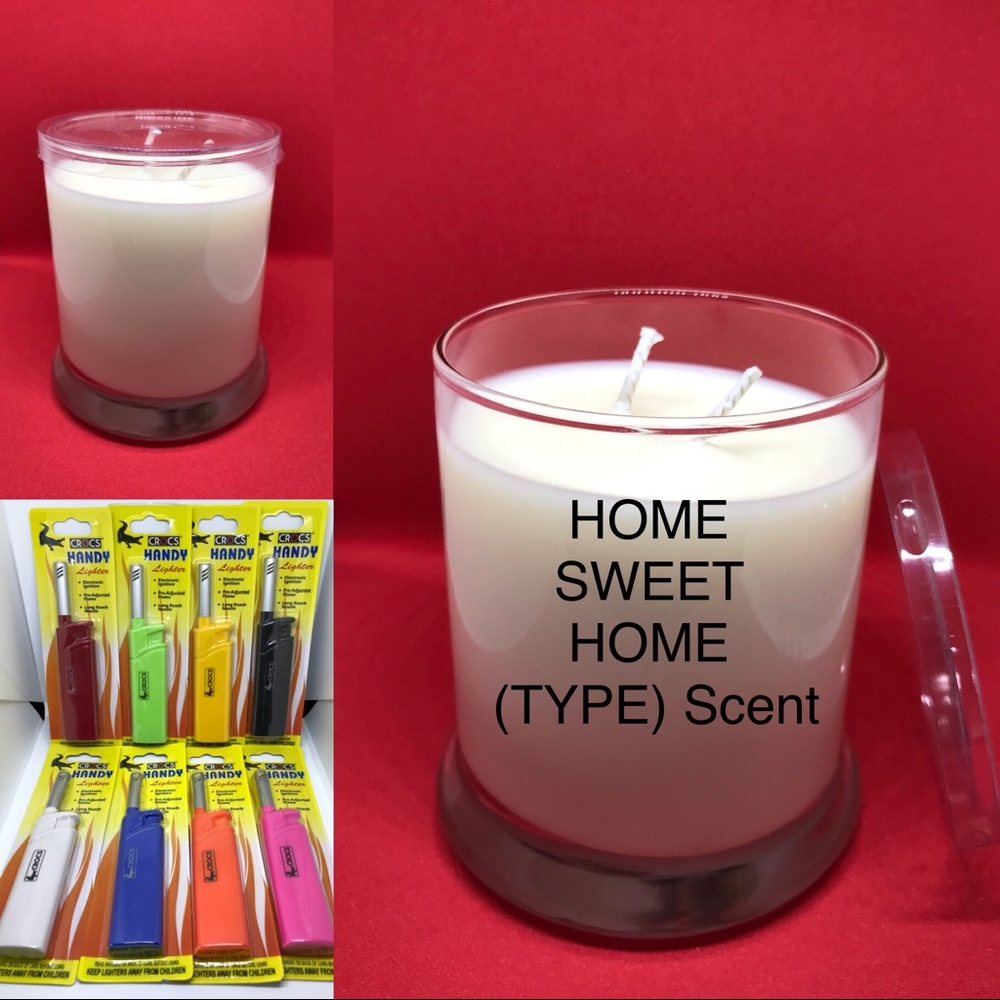NEW 12 oz Soy candle Home Sweet Home scent